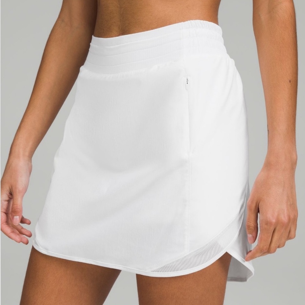 Lululemon Hottie Hot HR Skirt Long Size 12
